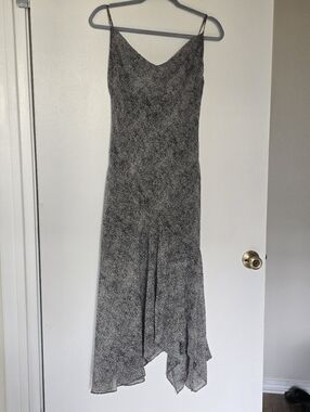 WAYF Sleeveless Leopard print Maxi Dress with adjustable Spagetti Straps NWT  Sm